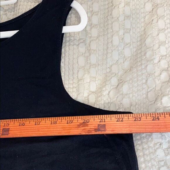 Old Navy Dress Plus Size XXL Black T Shirt Tank MIDI Dress Sheath Sleeveless - Picture 9 of 11